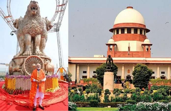 supreme court rejects plea againts lions on state emblem at central vista