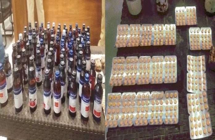 man arrested with 1000 drug pills 86 medicine bottles by dhule police