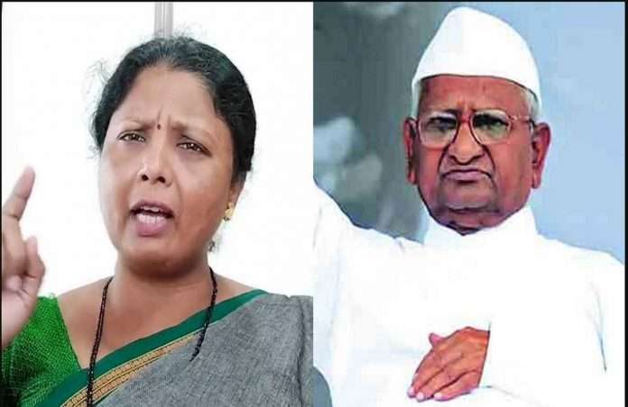 sushma andhare serious allegations on anna hazare janlokpal andolan and bjp