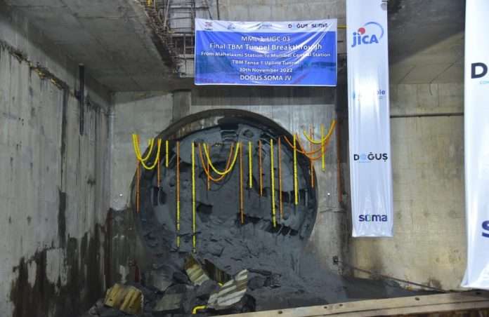 Final steaming work completed mumbai Metros line 3 route Colaba-Bandra-SEEPZ Metro-3 Corridor