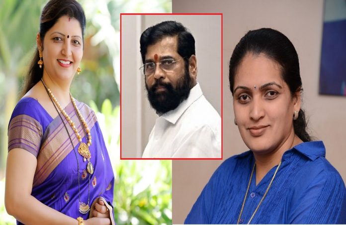ncp rupali thombre and rupali chakankar argument on rahul shewale was accused of exploiting a woman