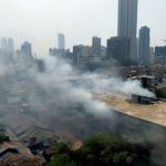 Fire breaks out at Mittal Estate in Mumbais Andheri
