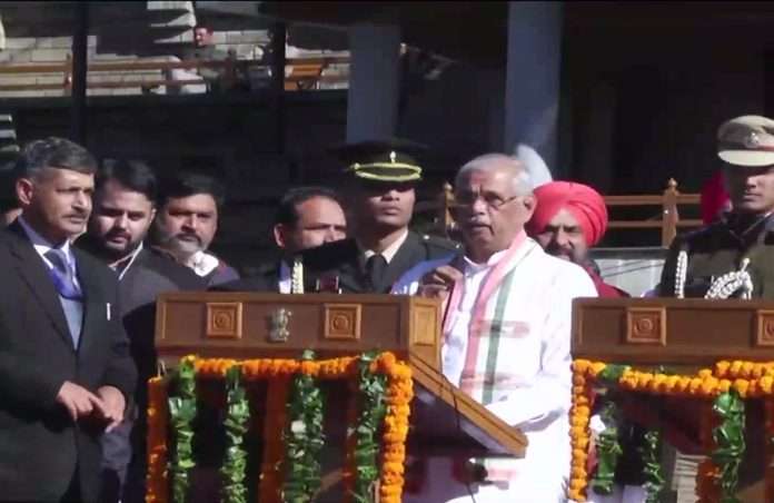 sukhvinder singh sukhu take oath a himachal pradesh chief minister today mukesh agnihotri to be his deputy cm