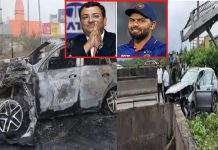 was rishabh pant over speeding car accident cctv footage viral similarity with cyrus mistry case rules in india
