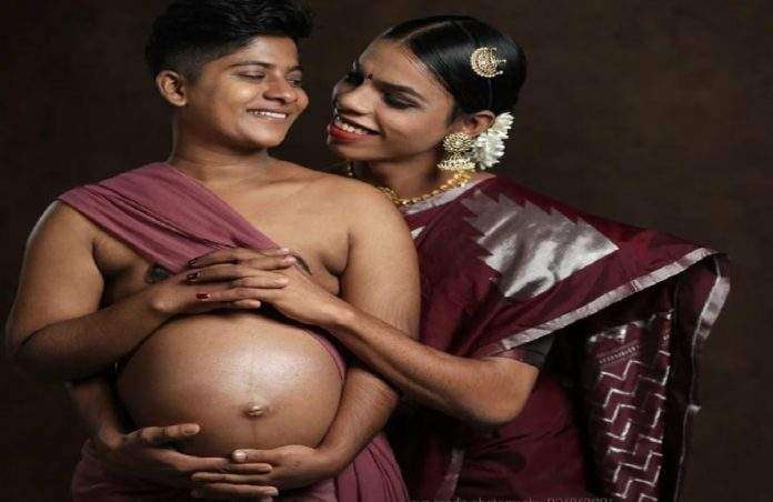 Countrys first transman pregnancy Ziya Paval shares male partners maternity photoshoot pics