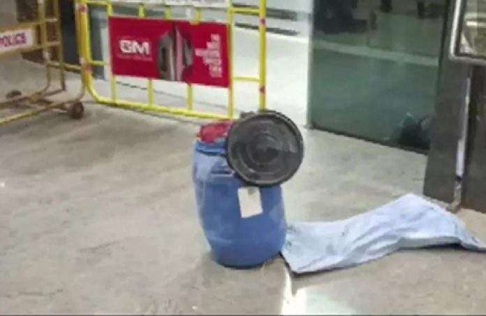 Bengaluru Railway Station Drum Dead Body