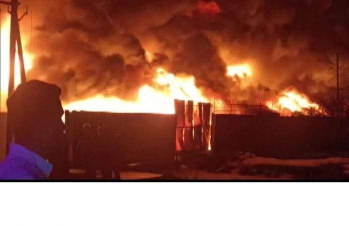 Fire breaks out in a chemical company in Vadodara