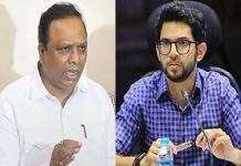 Strong fight between Aditya Thackeray and Ashish Shelar in the Legislative Assembly