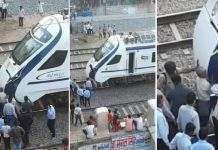 Vande Bharat Express Accident Another accident to Vande Bharat Express Hit the cow