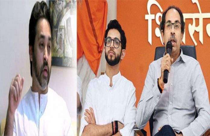 Nilesh Rane criticizes Thackeray citing example of Tendulkar father and son