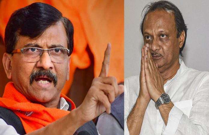 Thackeray group leader Sanjay Raut on Sharad pawar and Ajit Pawar meet know the details