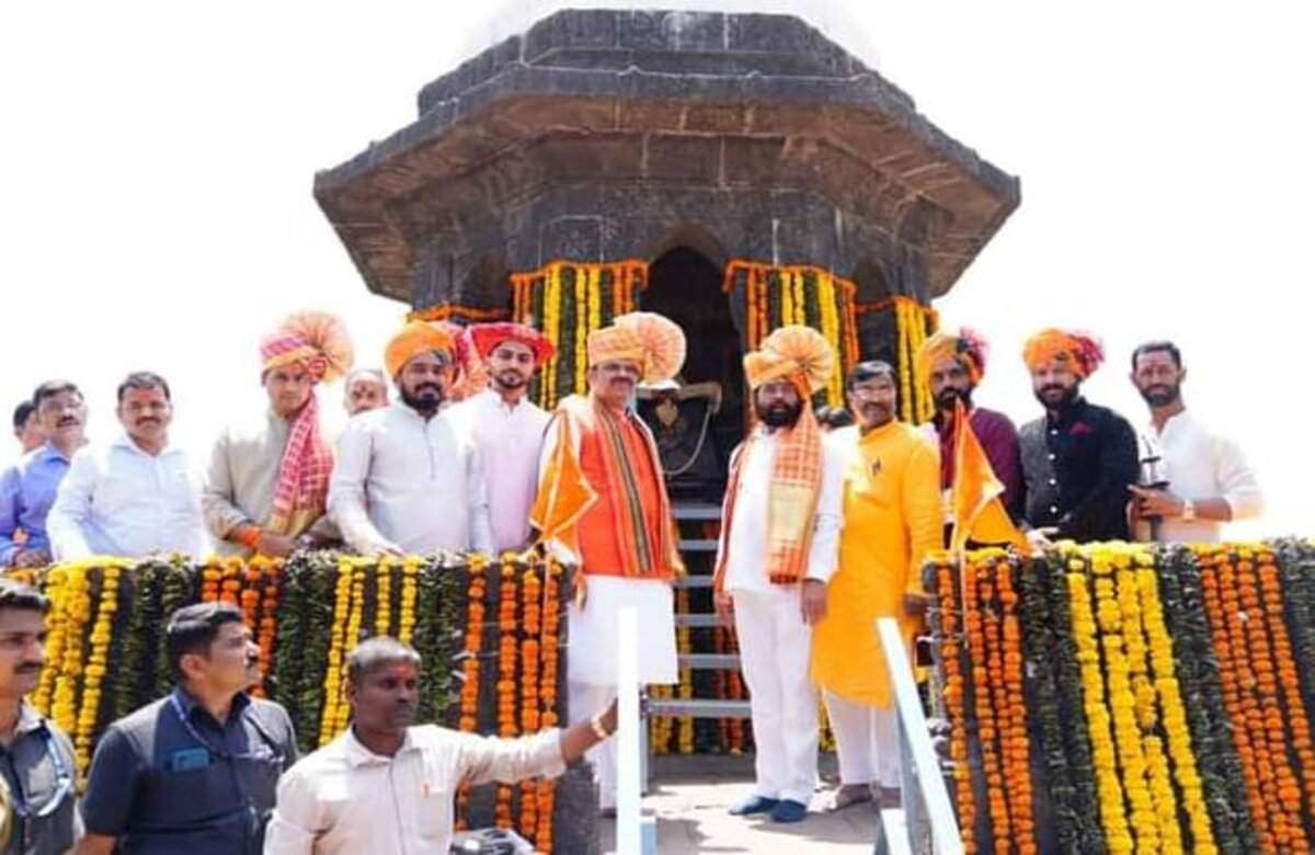 Chhatrapati Shivaji Maharaj's 350th coronation ceremony held at Raigad fort