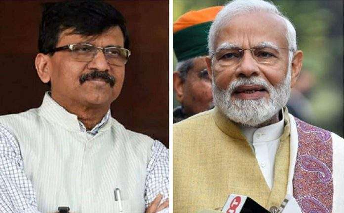 BJP has complained Sanjay Raut to Election Commission for comparing PM Narendra Modi with Auranzeb PPK