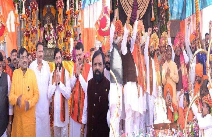 Chhatrapati Shivaji Maharaj's 350th coronation ceremony held at Raigad fort PPk