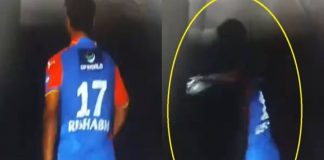 IPL 2024 Rishabh Pant loses his temper in RR vs DC match bat hits wall in anger The video went viral