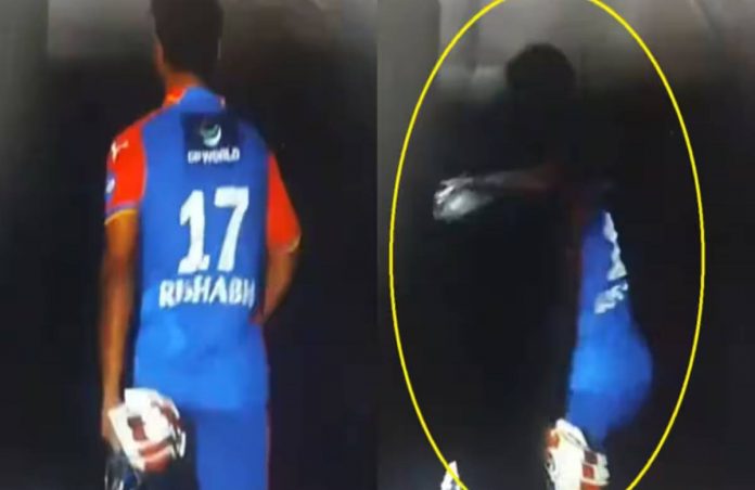IPL 2024 Rishabh Pant loses his temper in RR vs DC match bat hits wall in anger The video went viral